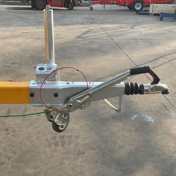 Dymg 12m Folding Articulatinf Trailer Lift Platform Diesel Articulated Boom Lifts Spider Telescopic Lift Aerial Work Platform