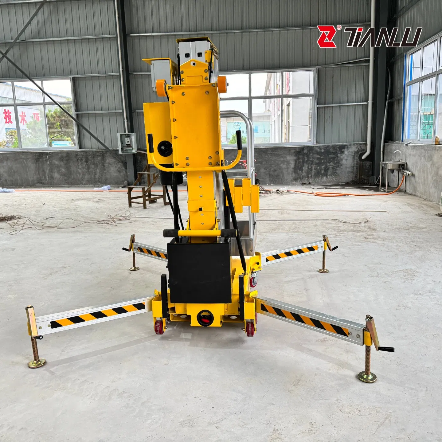 6m Aerial Work Platform with Compact Mast Design