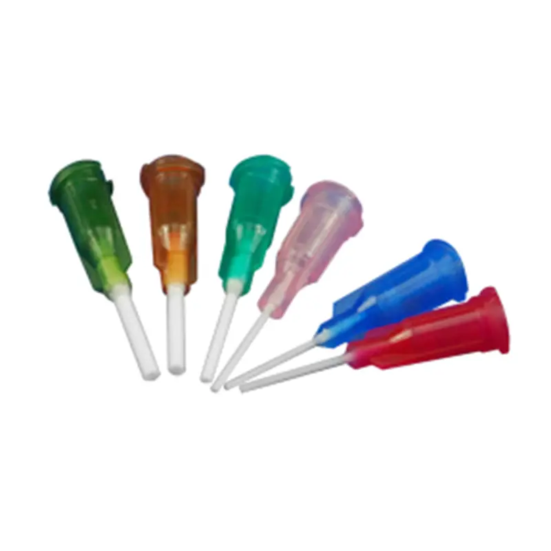 OEM Industrial Dispensing Metal/Plastic/PP/TT (Double Threaded /Single Barrel) Needles Supplier, Service