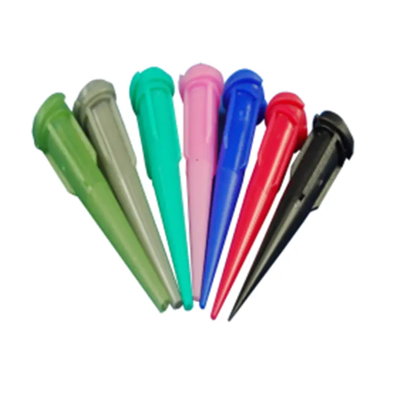 OEM Industrial Dispensing Metal/Plastic/PP/TT (Double Threaded /Single Barrel) Needles Supplier, Service