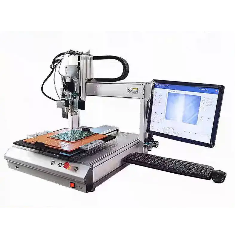 OEM Desktop vision-guided dispensing machine SXR-300EDV (without dispensing accessories) Companies, Products
