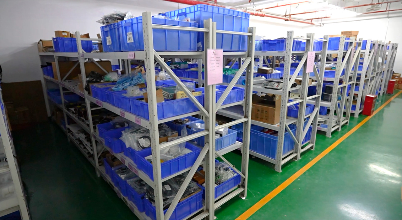 Anyco Assembly Line for Fluid Dispensing Systems