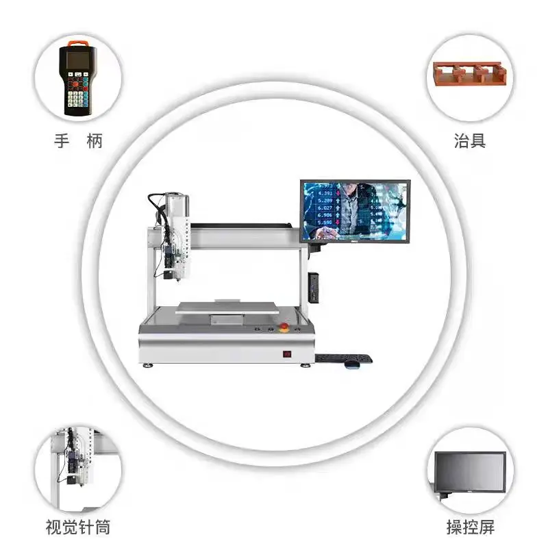OEM Desktop vision-guided dispensing machine SXR-300EDV (without dispensing accessories) Companies, Products