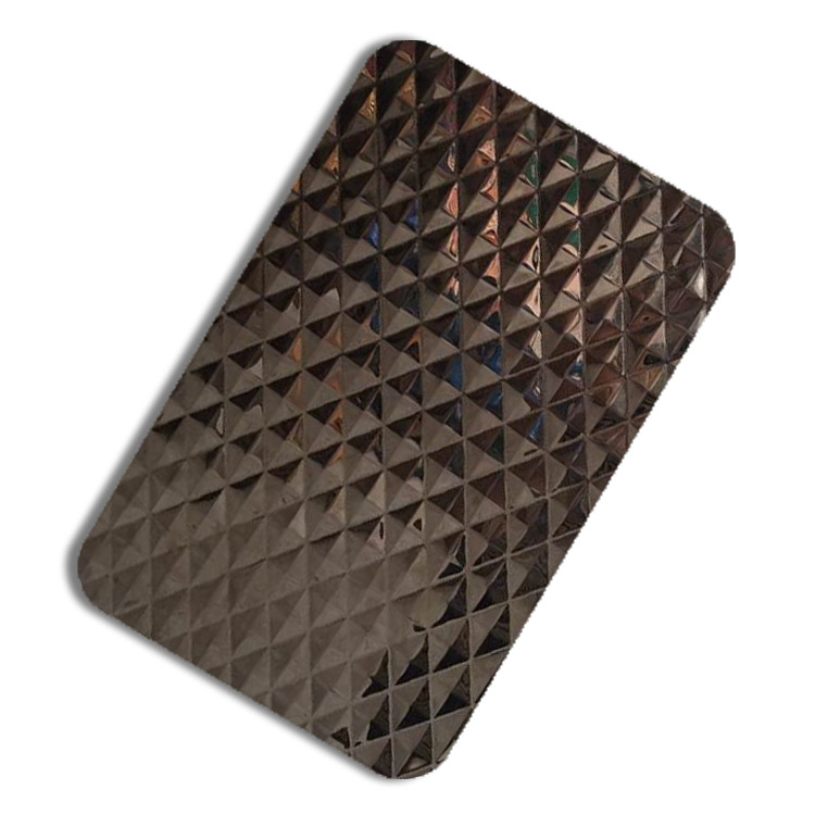 Wall Cladding Linen Finish Stainless Steel Decorative Material Plate