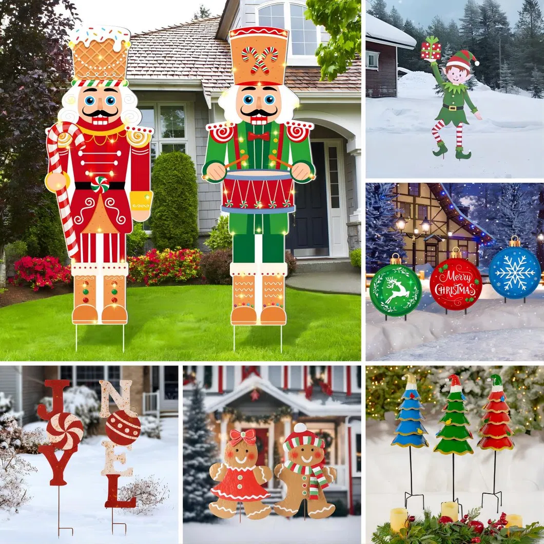 Christmas Yard Stake