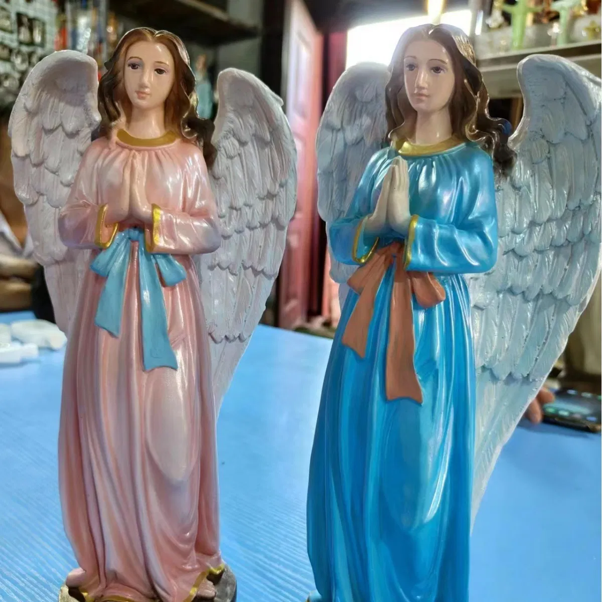12inch 30cm Angel Pray Hand Religious Ornaments Resin Church Christian Desktop Statue Catholic Crafts