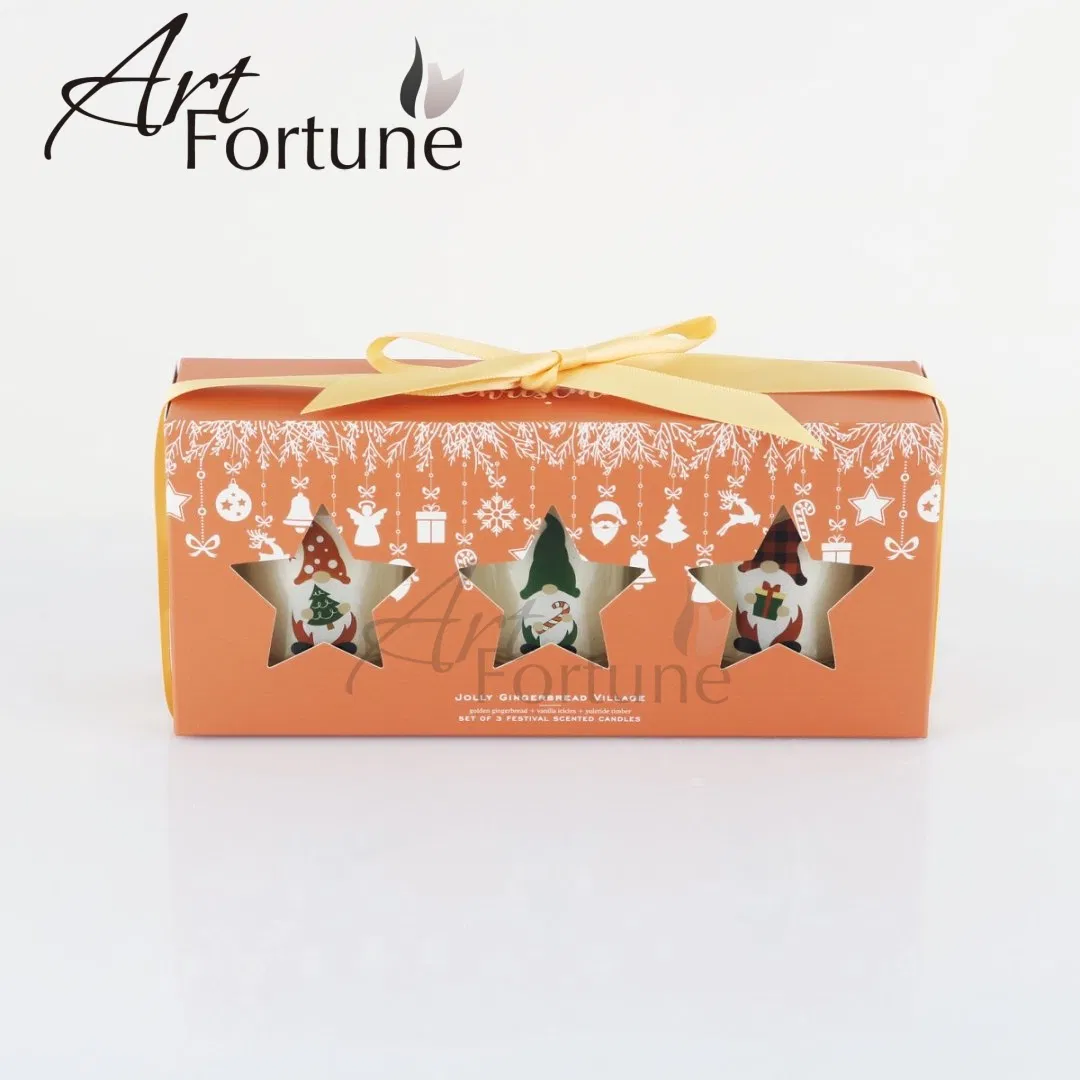 Wholesale Stylish Scented Candle Glass Jar Gift Set for Gifting