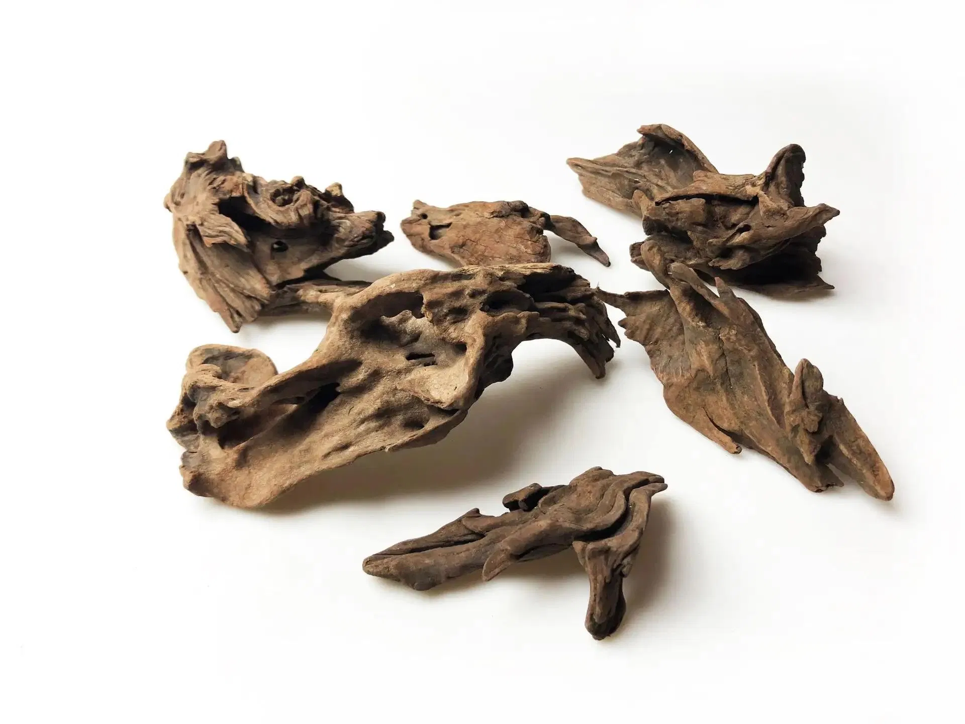 Natural Aquarium Driftwood Assorted Branches Reptile Ornament for Fish Tank Decoration Pack of 3