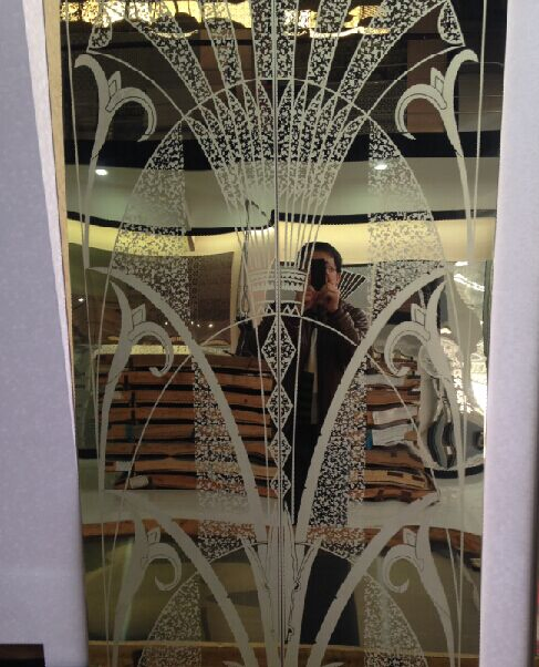 0.8 Thickness SUS 316 PVD Etched Decorative Stainless Steel Sheet Plate for Interior Decoration of Hotel and Public Wall