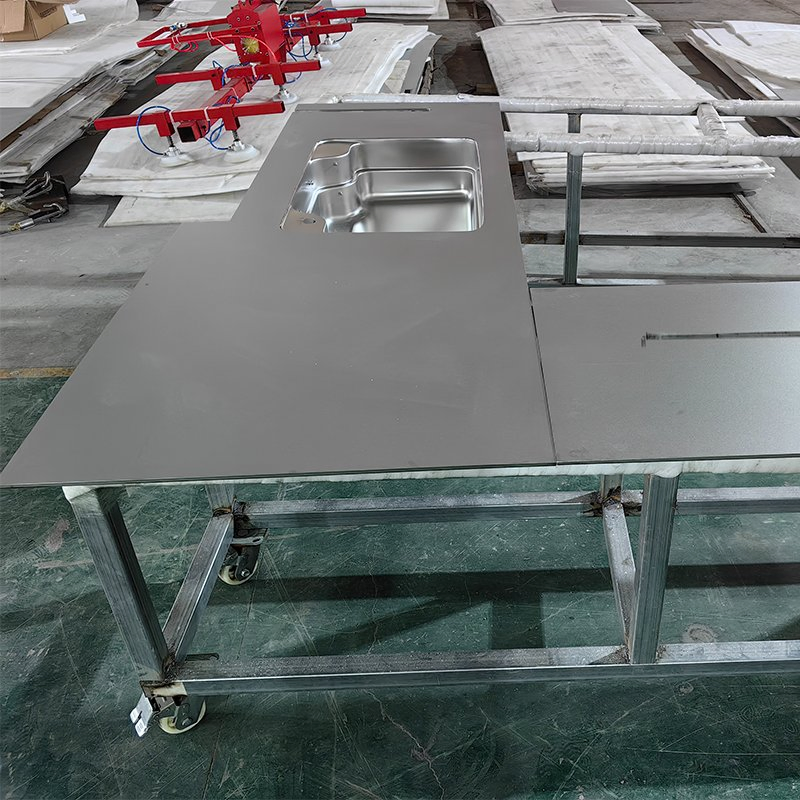 Anti-Scratch Stainless Steel Sheet SUS 3mm 8mm 10mm 201 304 316 409 Sandblasted Stainless Steel Plate for Kitchen Mesa