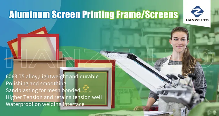 Aluminum Silk Screen Printing Frame