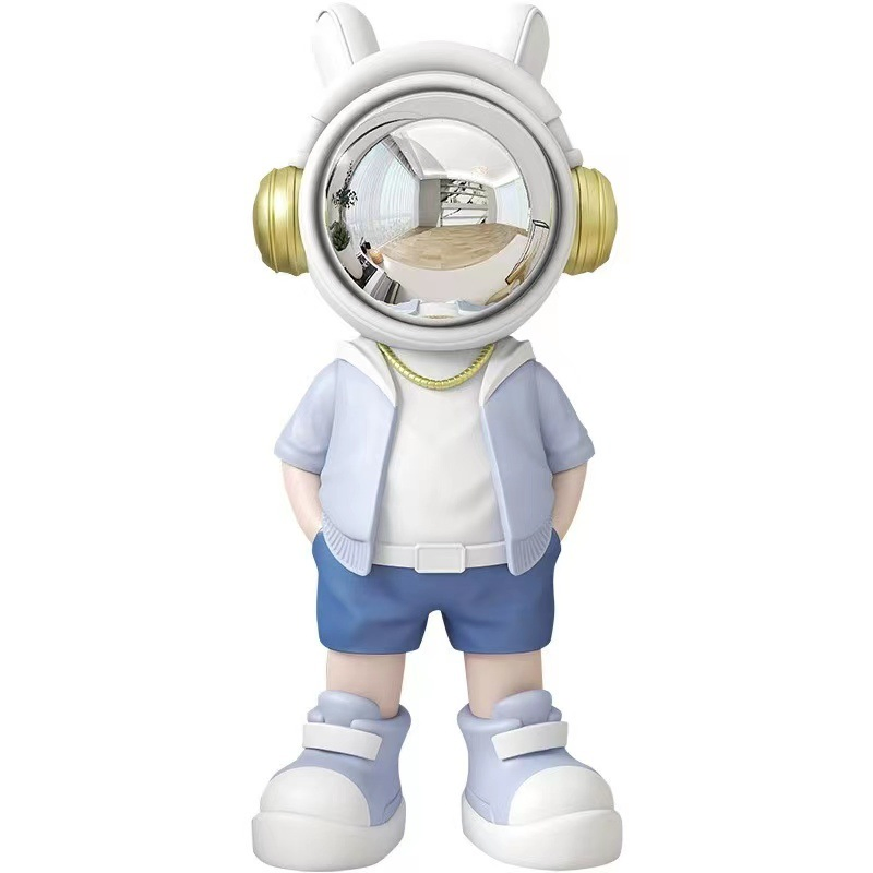 8.3inch 21cm Space Astronaut Ornament Handmade Home Spaceman Desktop Decorations