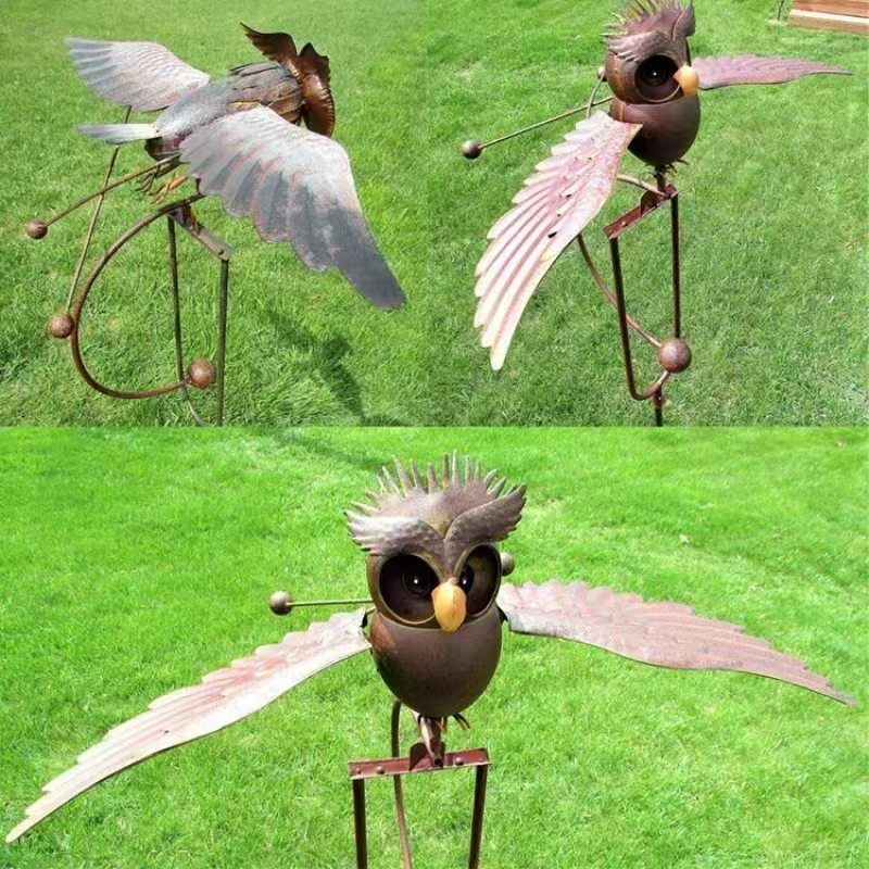 Wholesale Price OEM Factory Customized Outdoor Decors Garden Decorations Home Decoration Garden Sculpture Iron Craft Garden Furniture Manufacturer in China