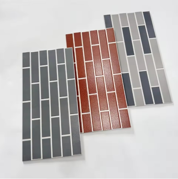 Exterior Wall Bricks 3D Concave Convex 300X600mm Ceramic Tile Antique Wall Villa House Outdoor Tiles for Wall