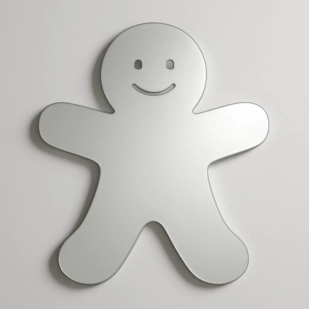 Customized 3D Christmas Themed Acrylic Mirror Wall for Modern Room Decoration