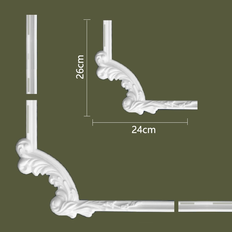Manufacturers Direct Sales of New Products Deep Relief Polyurethane Cornice Mold Ceiling Decoration