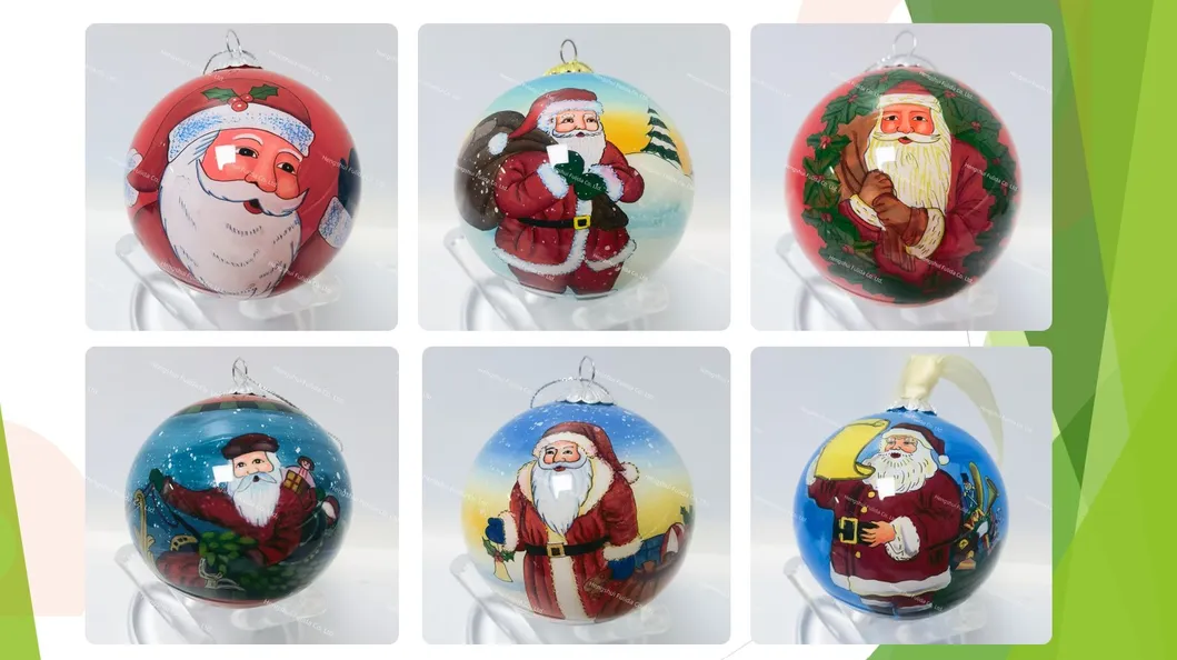 Detailed View of Hand Painted Ball