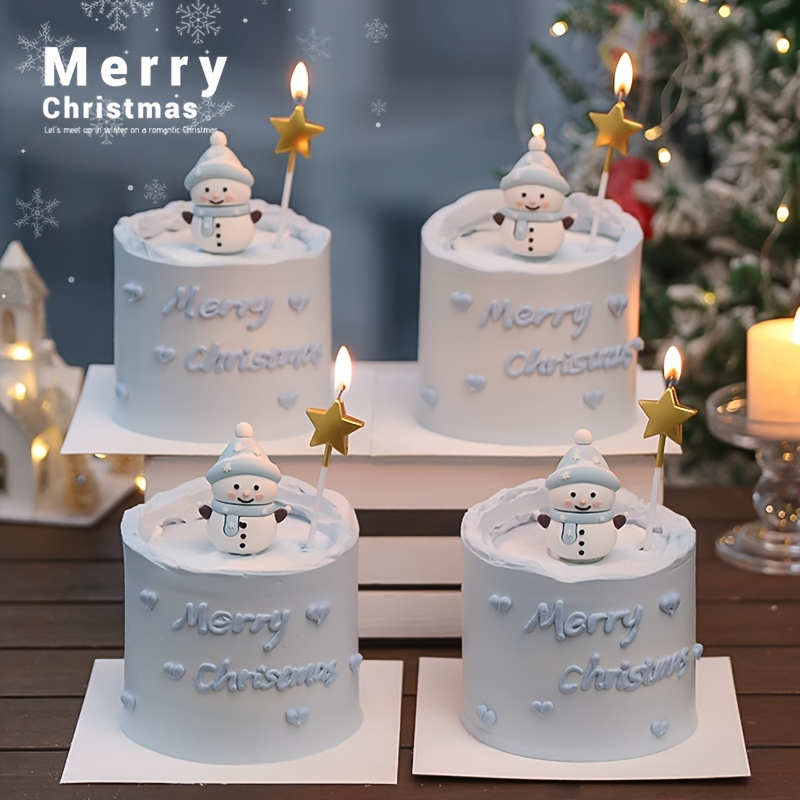 Christmas Santa Snowman Elk Bear Ornament