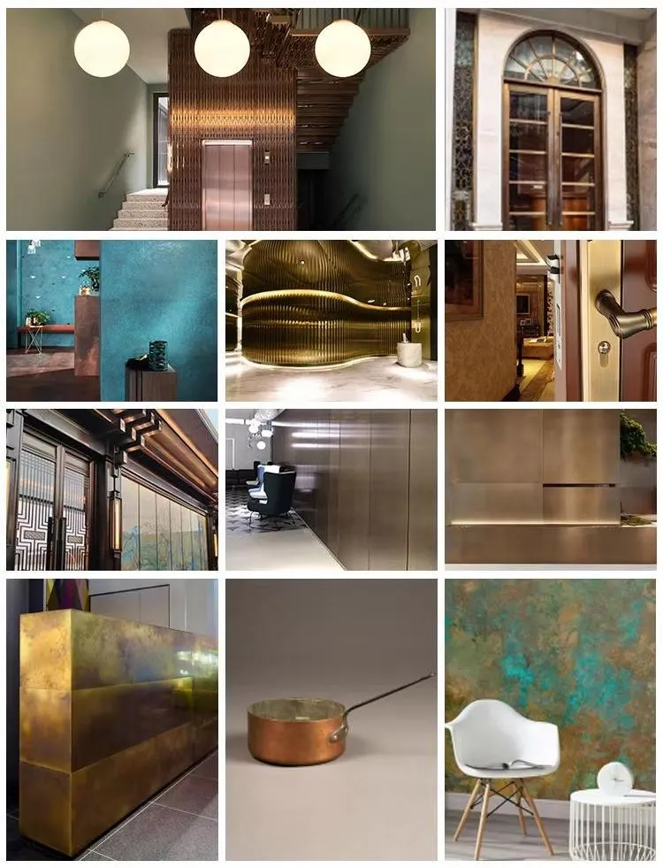 Antique Stainless Steel Application