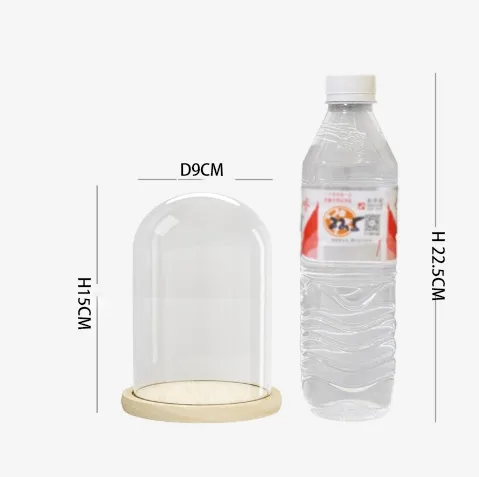 Transparent Glass Jar