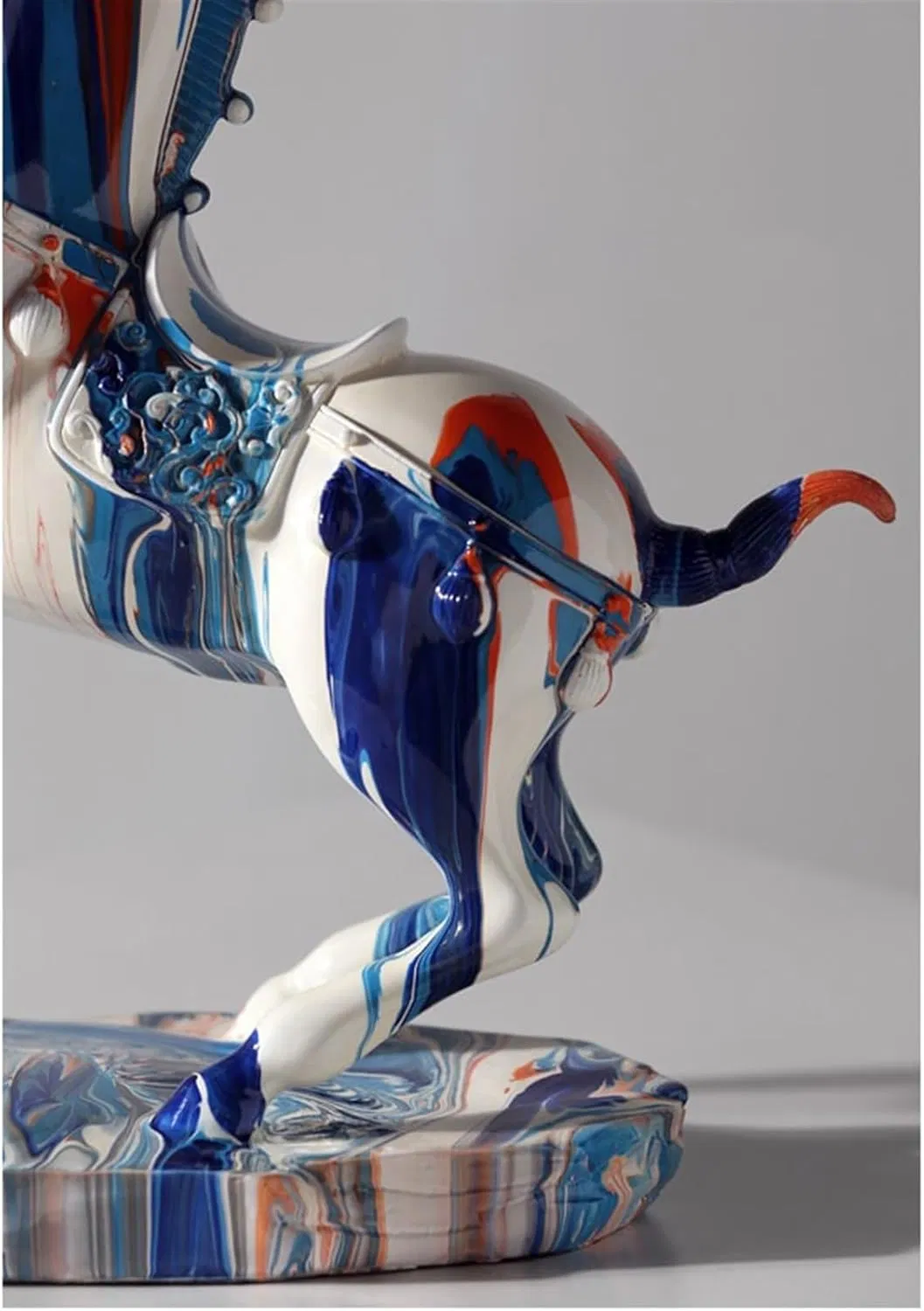 Sculptures Statues Ornaments Figurine Collectible Horse Arts Wbb28403