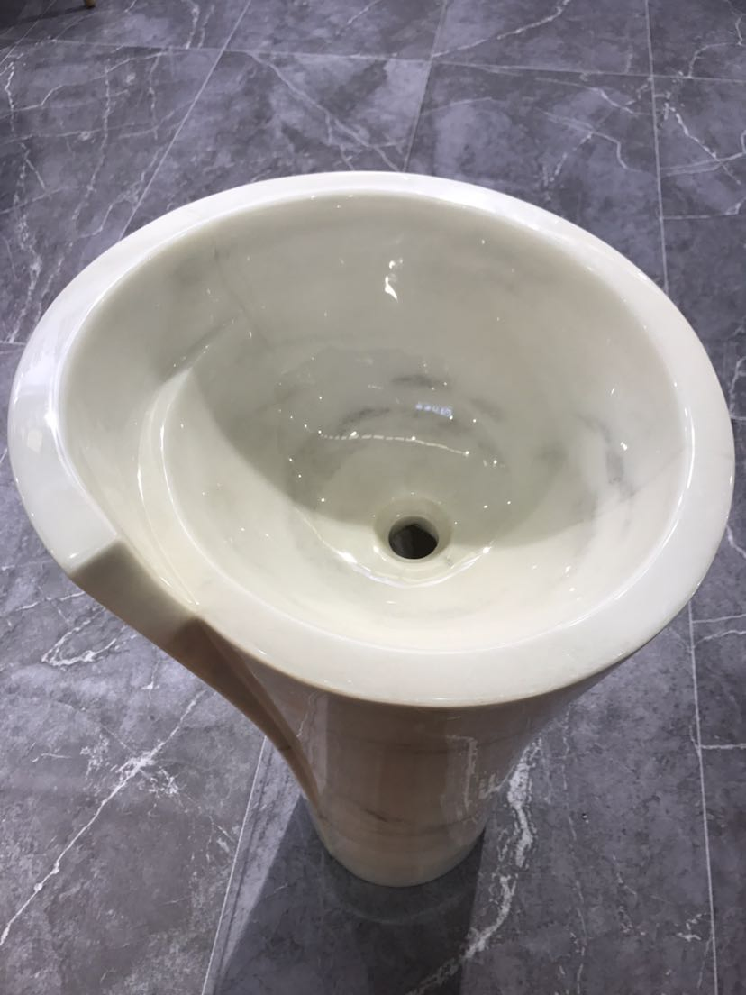 Nature Marble Design Side Table Sink Furniture for House Decoration