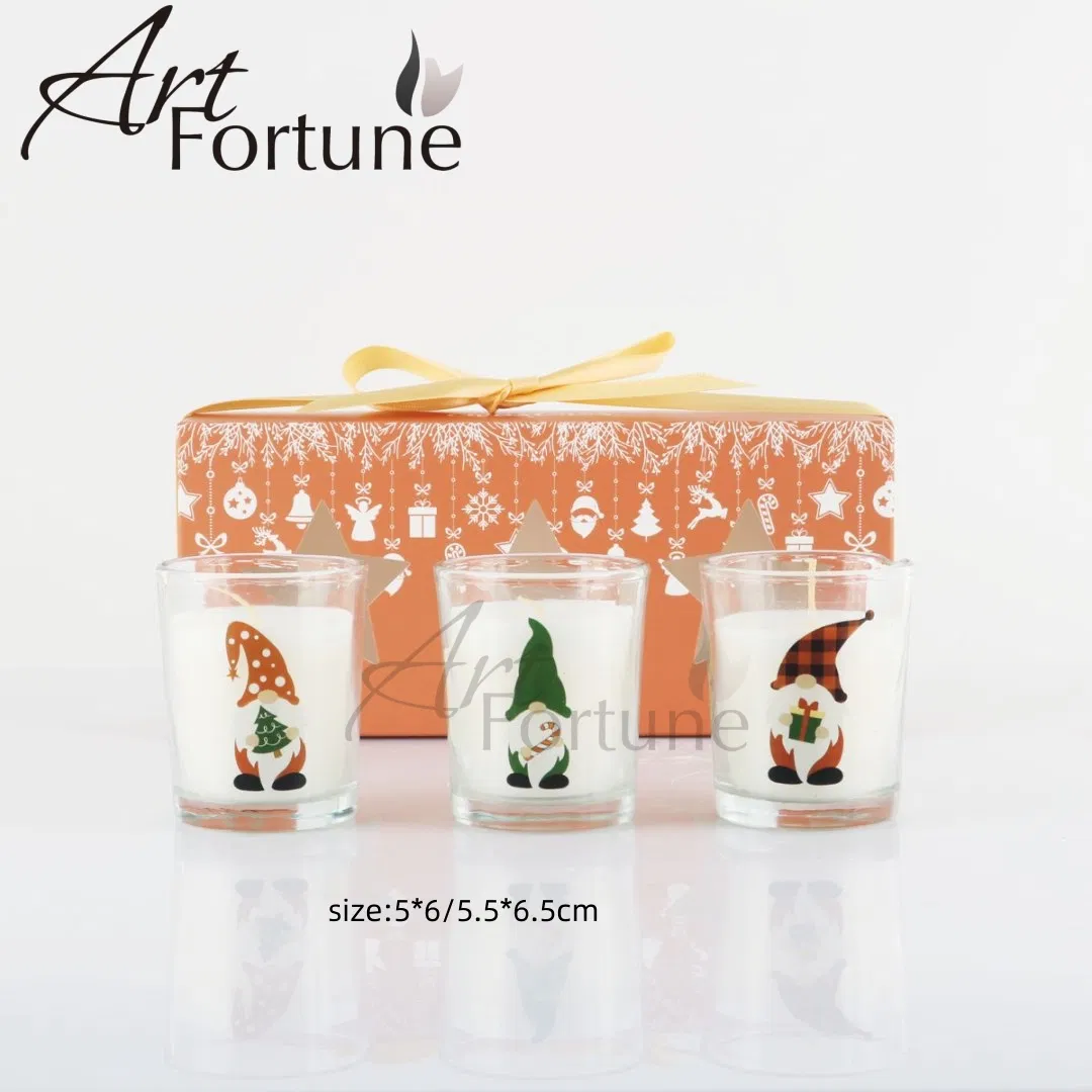 Wholesale Stylish Scented Candle Glass Jar Gift Set for Gifting