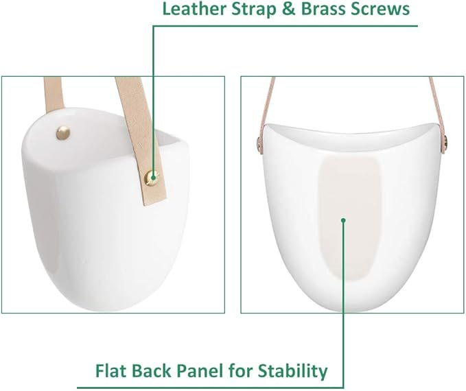 Hanging Planter with Hooks Wall Hanging Self-Watering Planter Ci17465