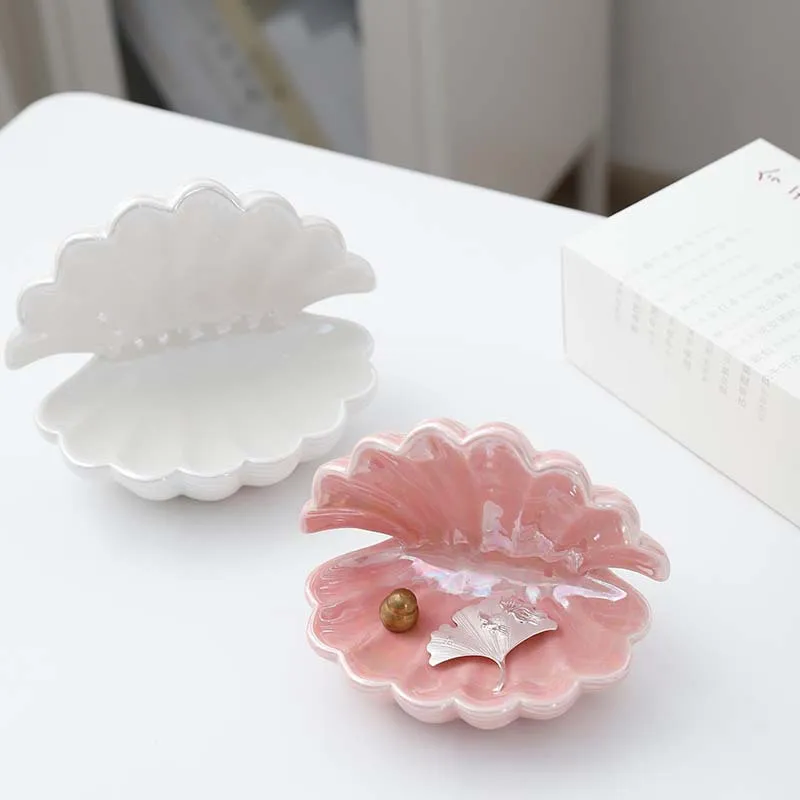 Ceramic Shell Jewelry Tray 2