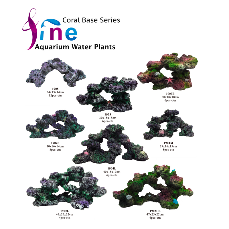 Mountain Aquarium Ornament Decoration Hiding Stone Crayfish Rockery Rock Cave