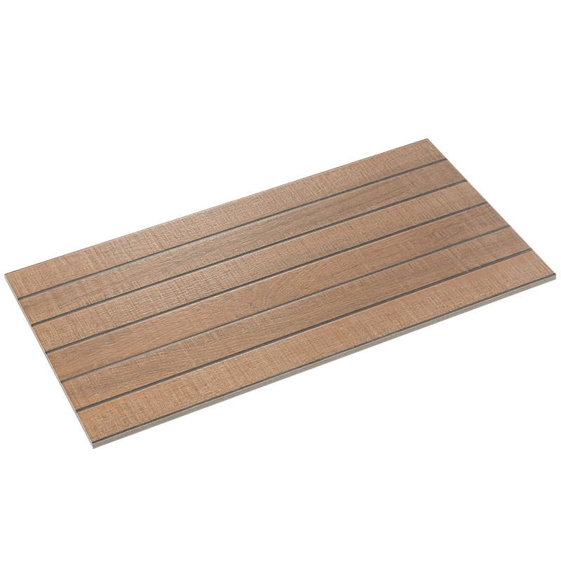 Best Price Solid Wood Non-Slip Courtyard Floor Tile Antique 300X600mm Ceramic Wood Tile Outdoor Decor