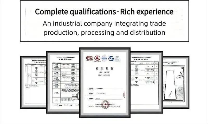 Certifications