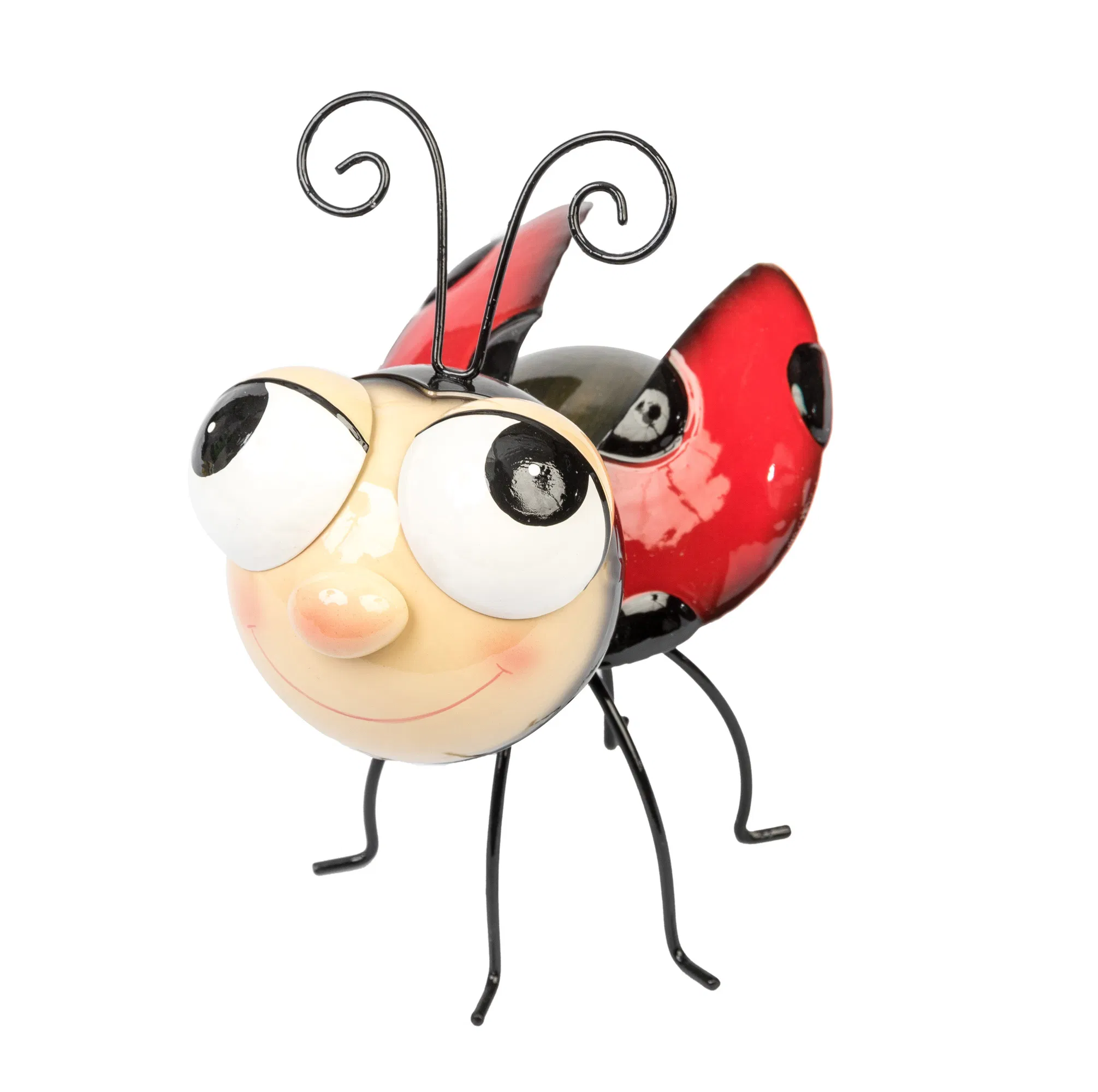 Factory Supply Large Brown Metal Ant Statue for Yard Decor