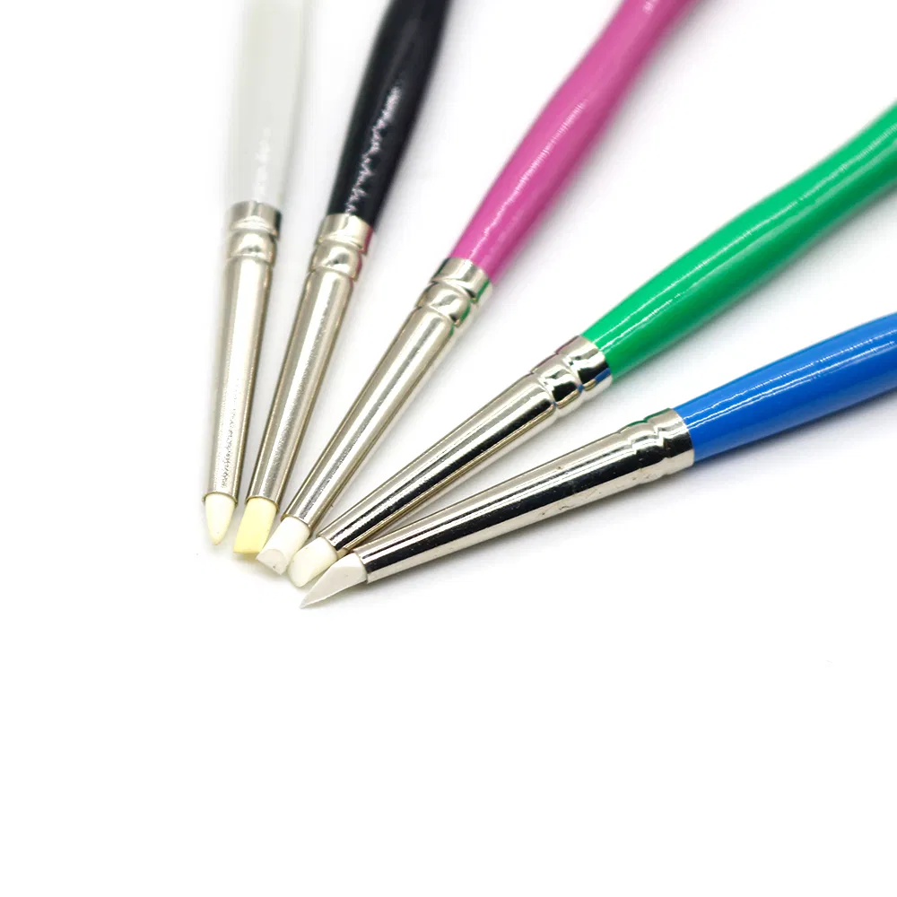 Dental Silicone Pen Ceramic Tooth Adhesive Forming Sculpture Carving Tools Set 5PCS