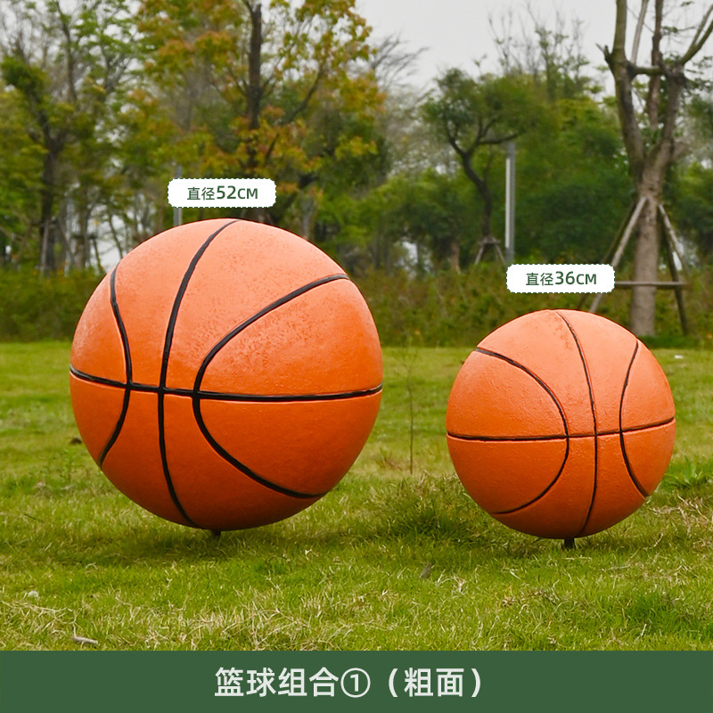70cm 28inch Bastketball Statue Ball Sculpture School Gym Resin Statue Polyresin Ornament