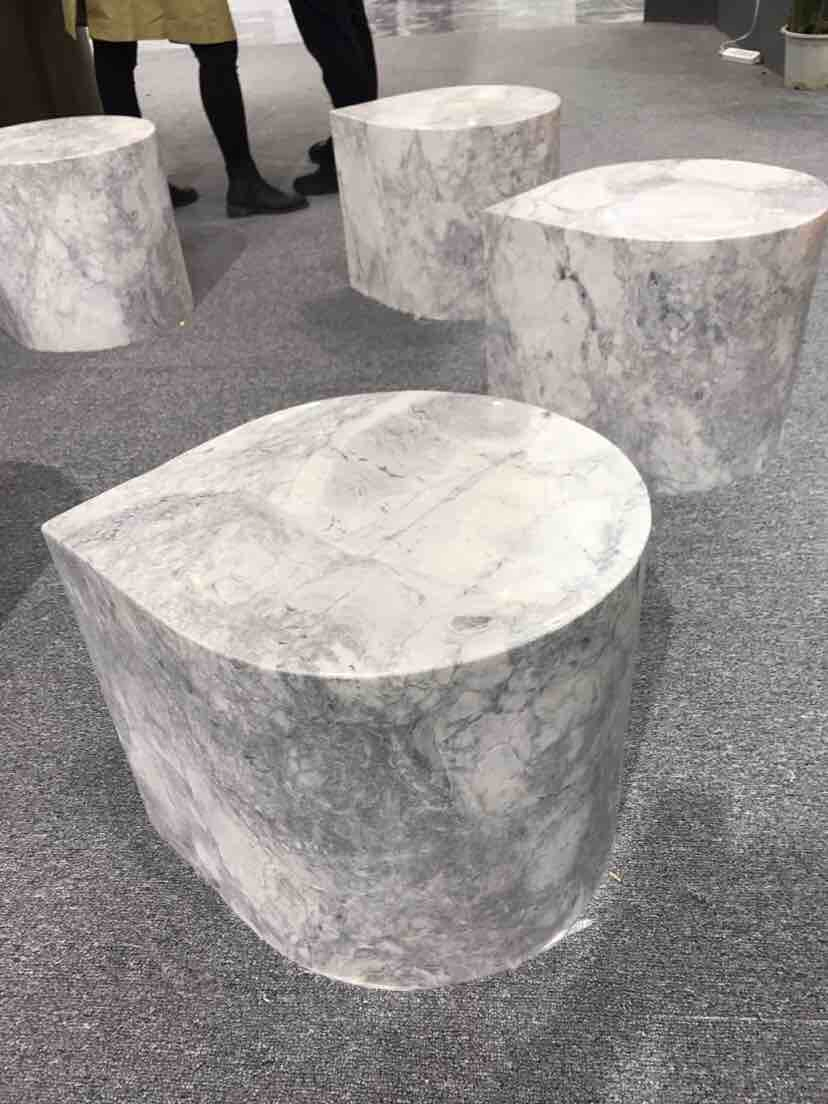 Nature Marble Design Side Table Sink Furniture for House Decoration