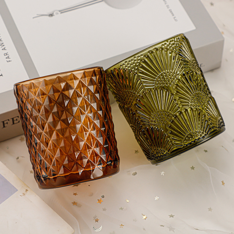 Versatile Cup Collection Featuring Decorative Glass Candle Cup