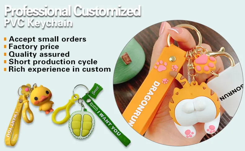 PVC Rubber Keychain Overview