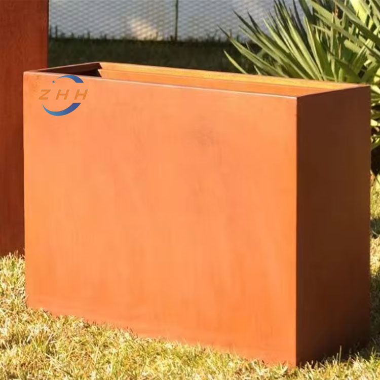 Corten Steel Garden Planter/Art Decoration/Flower Pot/Gazebo/Home Decor