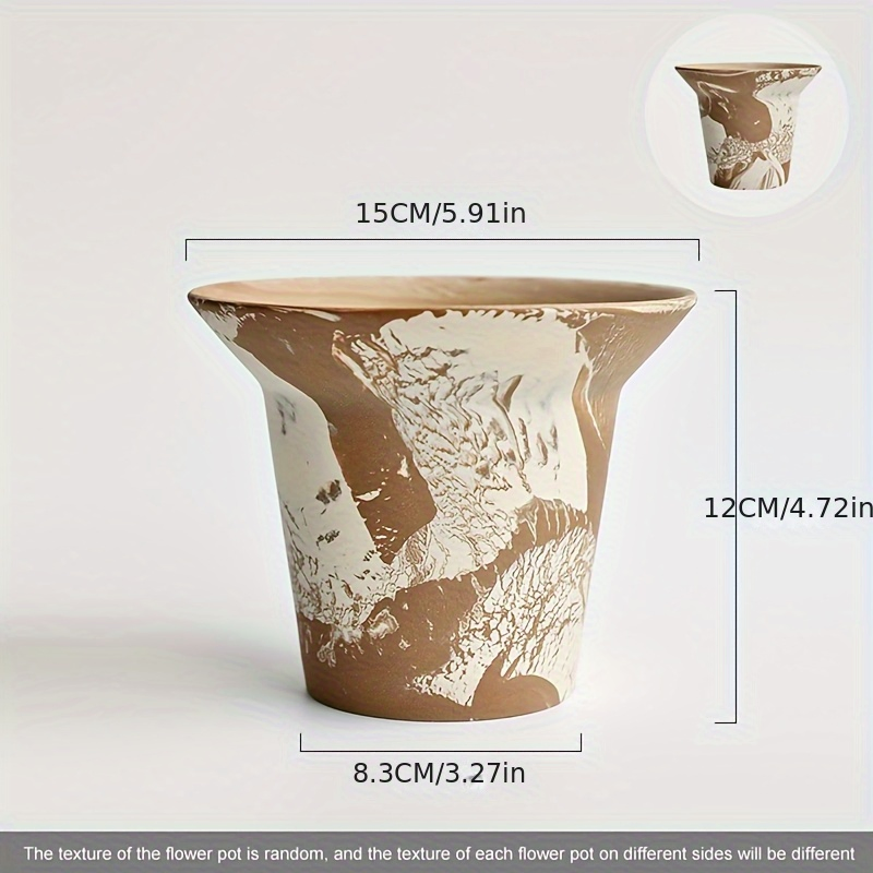 Unique Textured Succulent Planter for Stylish Home Decor