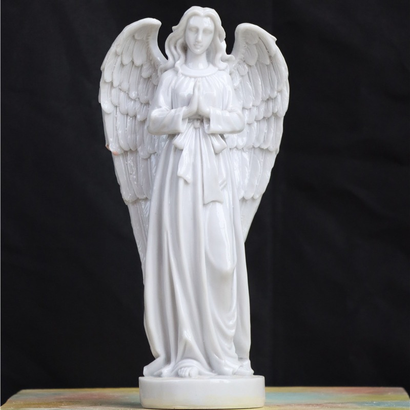 12inch 30cm Angel Pray Hand Religious Ornaments Resin Church Christian Desktop Statue Catholic Crafts