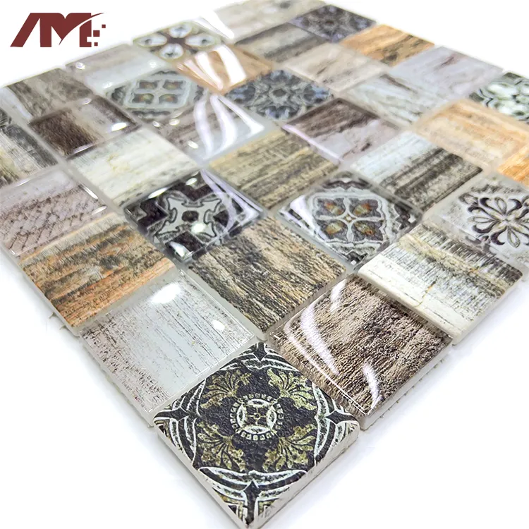 Glass Crystal Mosaic Tile Detail 5