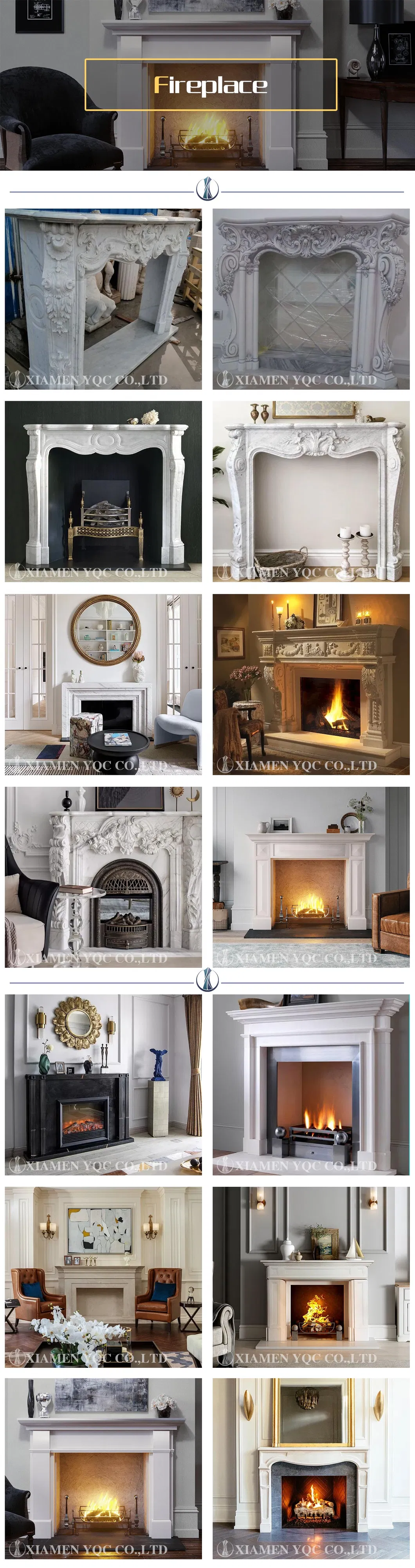 White Marble Architectural Carving Stone Relief