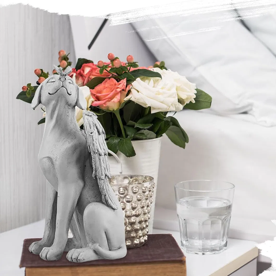 Angel Dog Statue