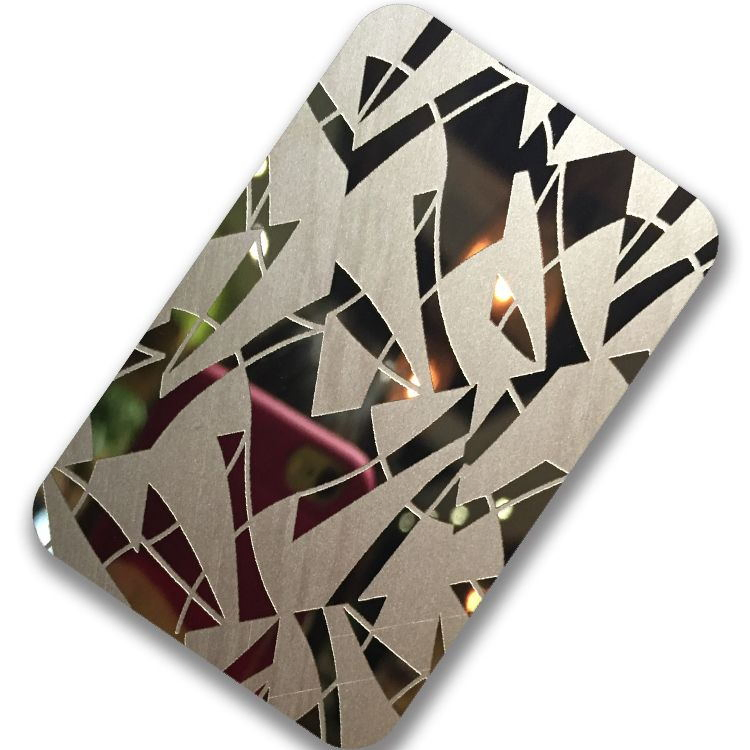 Liange 304 304L 316 316L Mirror Finish Color 304 4X8 Decorative Stainless Steel Sheet Plate for Wall Panel