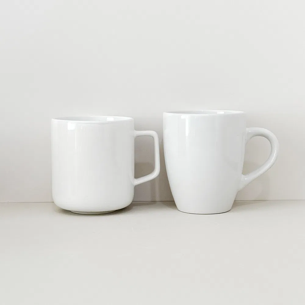 Ceramic Coffee Cup Antique Flower Tea Mug Coffee Cup Set Ceramic Mug Gift for Customers Souvenir Logo