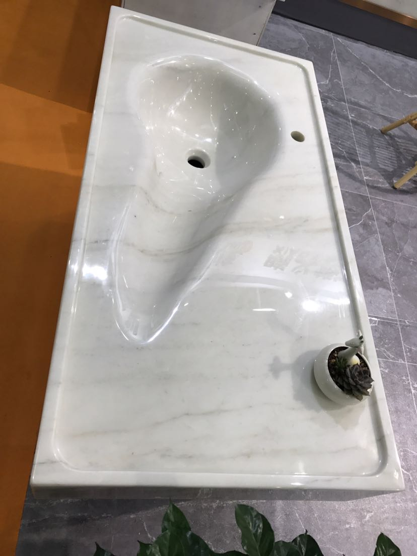 Nature Marble Design Side Table Sink Furniture for House Decoration