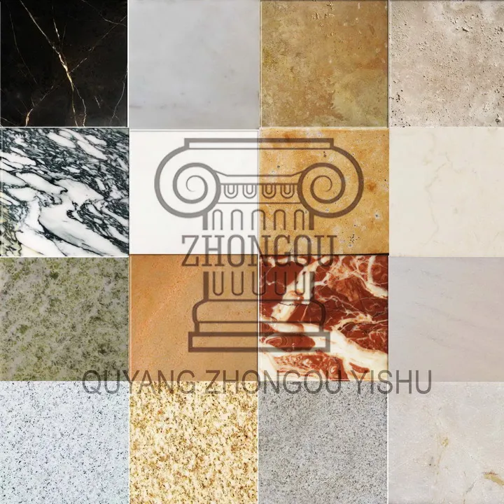 Marble Material Display