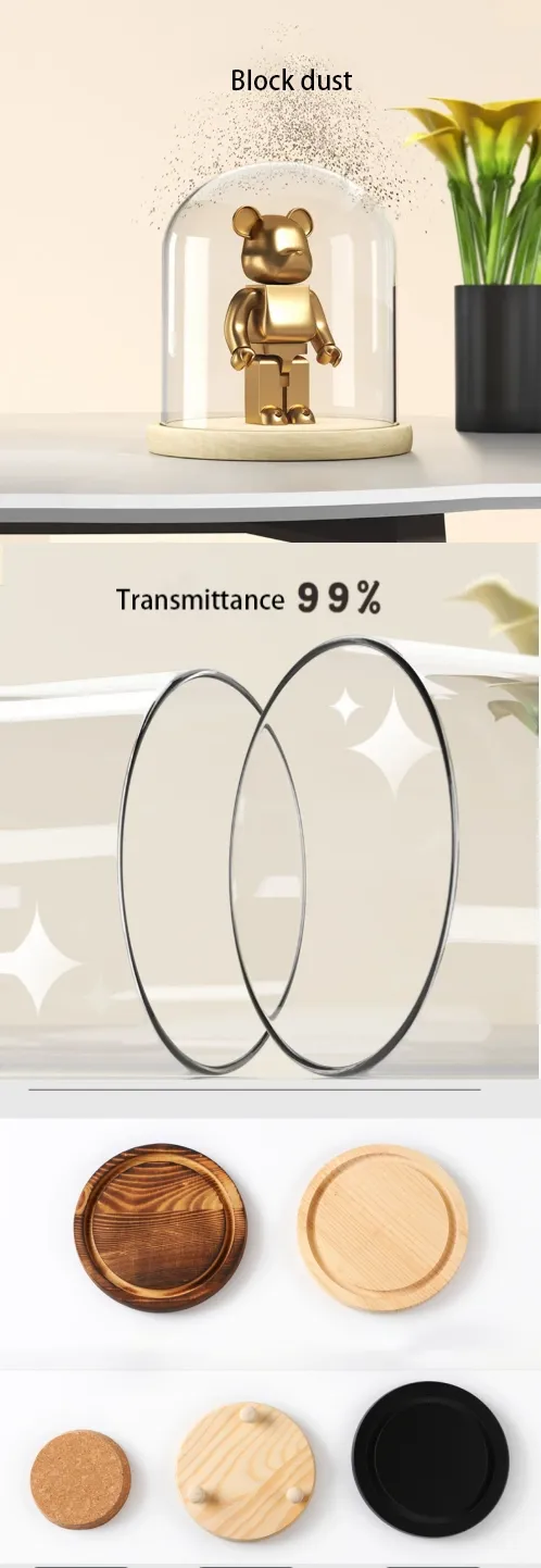 High Transparency Glass Dome