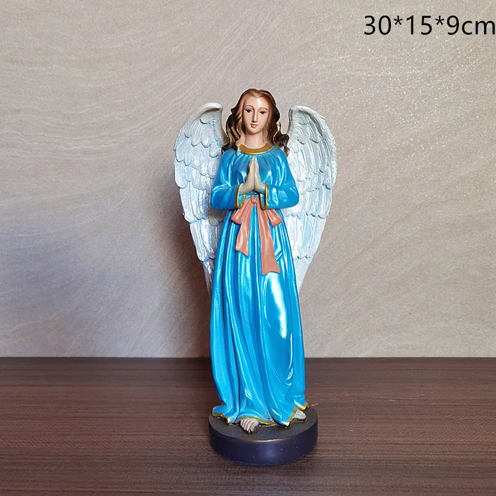 12inch 30cm Angel Pray Hand Religious Ornaments Resin Church Christian Desktop Statue Catholic Crafts